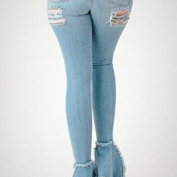 Lovely Flare Leg Jeans - Picture 3 of 5